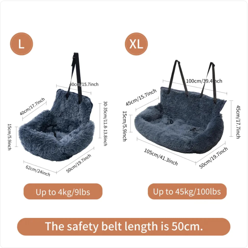 Asiento de Coche para Perros