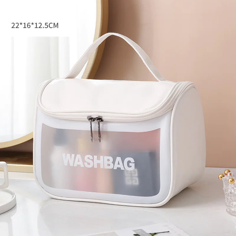 Juego de Bolsas Transparentes para Maquillaje y Aseo