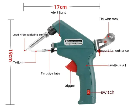 Pistola de Soldar Manual