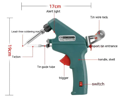 Pistola de Soldar Manual