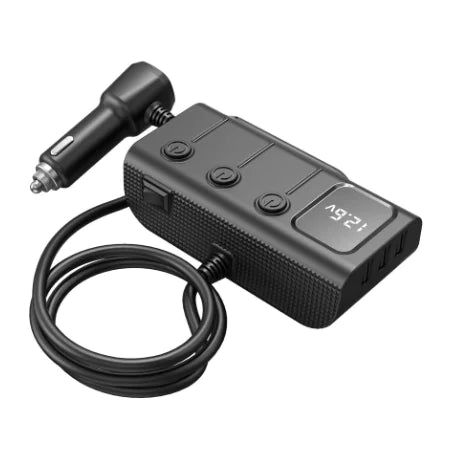 Cargador de Coche USB de 3 Puertos