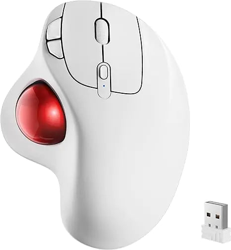 Ratón Ergonómico con Trackball Inalámbrico