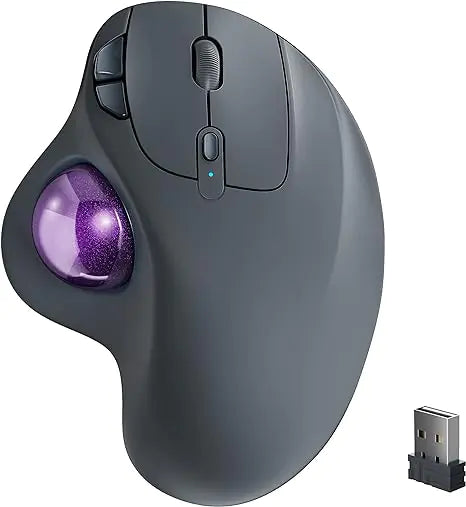 Ratón Ergonómico con Trackball Inalámbrico